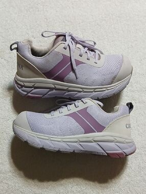 Carolina Azalea Composite Toe Work Sneakers Size 8